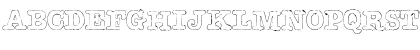 Download PC Chunky Dash Regular Font Uppercase Preview