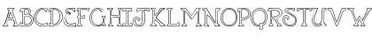 Download PC Crazy Serif Regular Font Uppercase Preview