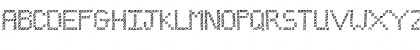 Download PC Cross Stitch Regular Font Uppercase Preview