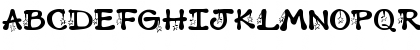 Download PC Dangle Star Regular Font Uppercase Preview