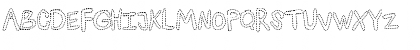 Download PC Dashed Regular Font Uppercase Preview
