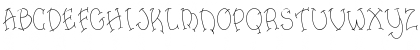 Download PC Dashes Regular Font Uppercase Preview