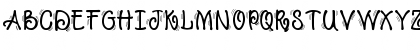 Download PC Dazzle Tremor Regular Font Uppercase Preview