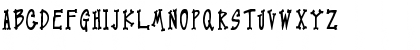 Download PC Dented Regular Font Uppercase Preview