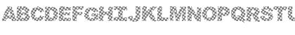 Download PC Lined Plaid Regular Font Uppercase Preview