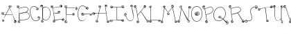 Download PC Little Squiggles Regular Font Uppercase Preview