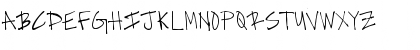 Download PC Scrawled Delight Regular Font Uppercase Preview