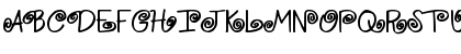 Download PC SwirlyQ Regular Font Uppercase Preview