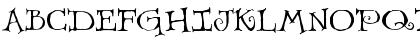 Download PC Wacky Regular Font Uppercase Preview