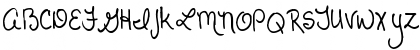 Download Pea Beth R Regular Font Uppercase Preview