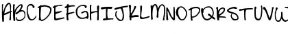 Download Pea Courtney Regular Font Uppercase Preview