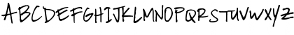 Download Pea HeidiQ Regular Font Uppercase Preview