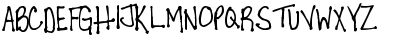 Download Pea Hunzer Regular Font Uppercase Preview
