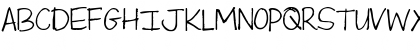 Download Pea Jane Regular Font Uppercase Preview