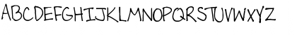 Download Pea Jennifer Regular Font Uppercase Preview