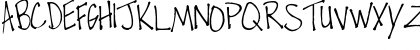 Download Pea Johanna Regular Font Uppercase Preview