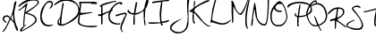 Download Pea Jordan Regular Font Uppercase Preview
