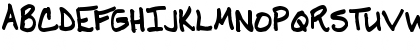 Download Pea Kristy Regular Font Uppercase Preview