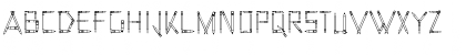 Download PencilOut Regular Font Uppercase Preview