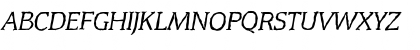 Download CongressAntique Italic Font Uppercase Preview