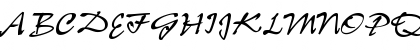 Download PepScript Regular Font Uppercase Preview