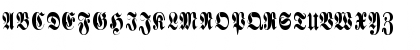 Download PerkleCondSSK Regular Font Uppercase Preview