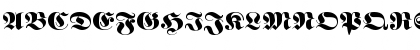 Download PerkleSSK Regular Font Uppercase Preview