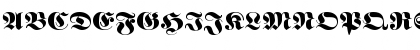 Download PerkleSSK Regular Font Uppercase Preview