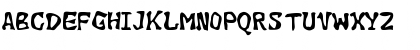 Download Evil Green Plant Regular Font Uppercase Preview