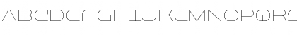 Download PF Baseline Pro ExtraThin Font Uppercase Preview