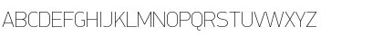 Download PF DinDisplay Pro ExtraThin Font Uppercase Preview
