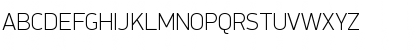 Download PF DinDisplay Pro Thin Font Uppercase Preview