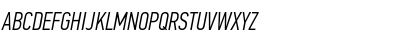 Download PF Din Text Comp Pro Light Italic Font Uppercase Preview