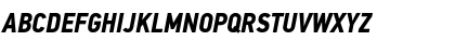 Download PF Din Text Cond Pro Bold Italic Font Uppercase Preview