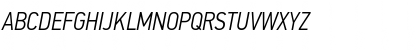 Download PF Din Text Cond Pro Light Italic Font Uppercase Preview