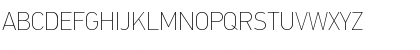 Download PF DinText Pro ExtraThin Font Uppercase Preview