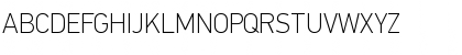 Download PF DinText Pro Thin Font Uppercase Preview