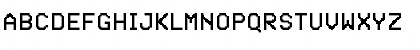 Download PF Videotext Pro Regular Font Uppercase Preview