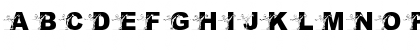Download pf_ice_skate Regular Font Uppercase Preview