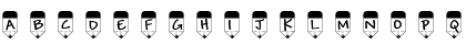 Download pf_pencil Regular Font Uppercase Preview