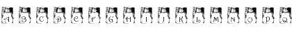 Download pf_snowman1 Regular Font Uppercase Preview