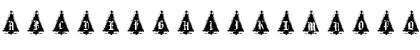 Download pf_xmas_tree4 Regular Font Uppercase Preview