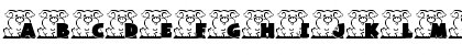 Download Piggy Font Regular Font Uppercase Preview