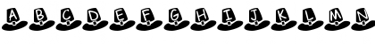 Download Pilgrim Hats Regular Font Uppercase Preview