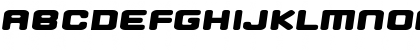 Download Pimpster Regular Font Uppercase Preview