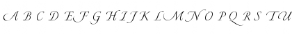 Download Pirouette LT Std Separate 1 Regular Font Uppercase Preview
