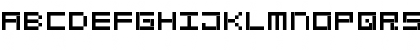 Download Pixel Ex Regular Font Uppercase Preview