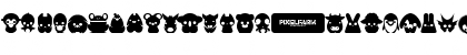 Download Pixelfarm Pets (united) Regular Font Uppercase Preview