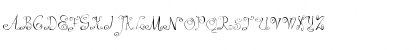 Download Pizzicato Regular Font Uppercase Preview