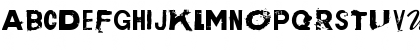 Download Plakken Regular Font Uppercase Preview